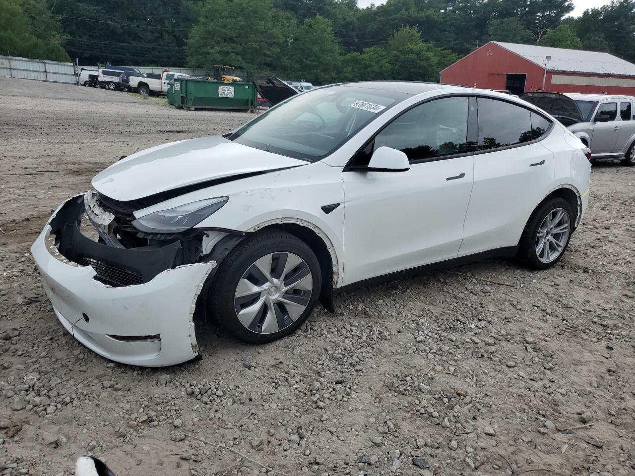 2023 TESLA MODEL Y  VIN:7SAYGDEE0PF674576