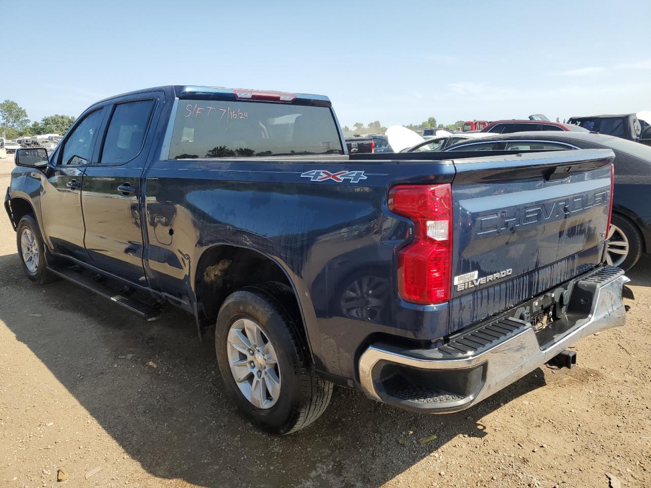 2022 CHEVROLET SILVERADO LTD K1500 LT VIN:1GCUYDED1NZ119434