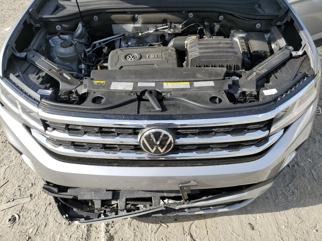 2022 VOLKSWAGEN ATLAS SE VIN:1V2KP2CAXNC544787