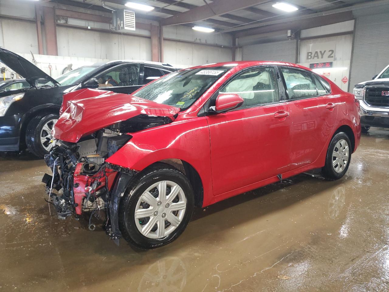 2022 KIA RIO LX VIN:3KPA24AD1NE460290