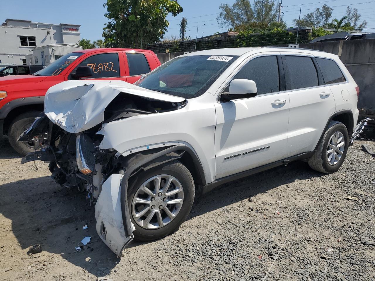 2022 JEEP GRAND CHEROKEE LAREDO E VIN:1C4RJEAG5NC155954