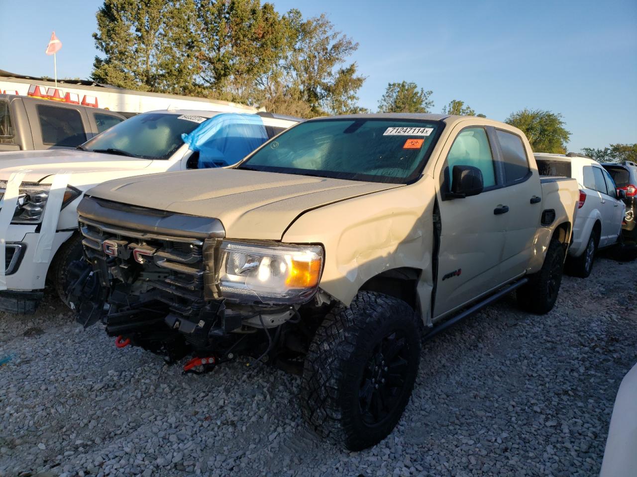 2022 GMC CANYON AT4 VIN:1GTG6FEN2N1152450