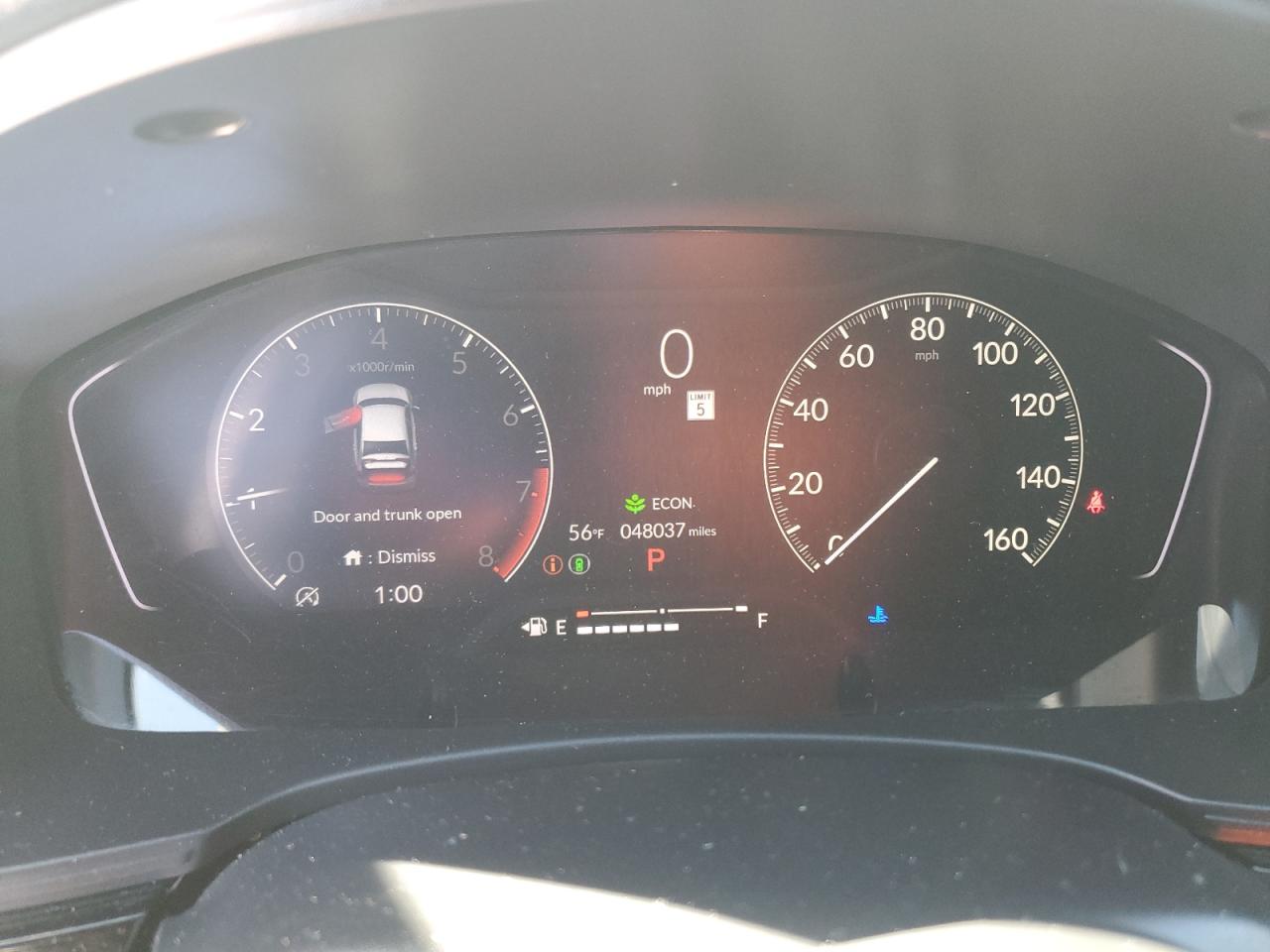 2022 HONDA CIVIC SPORT VIN:2HGFE2F55NH515235