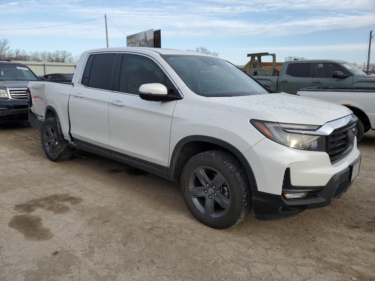 2022 HONDA RIDGELINE RTL VIN:5FPYK3F5XNB020497