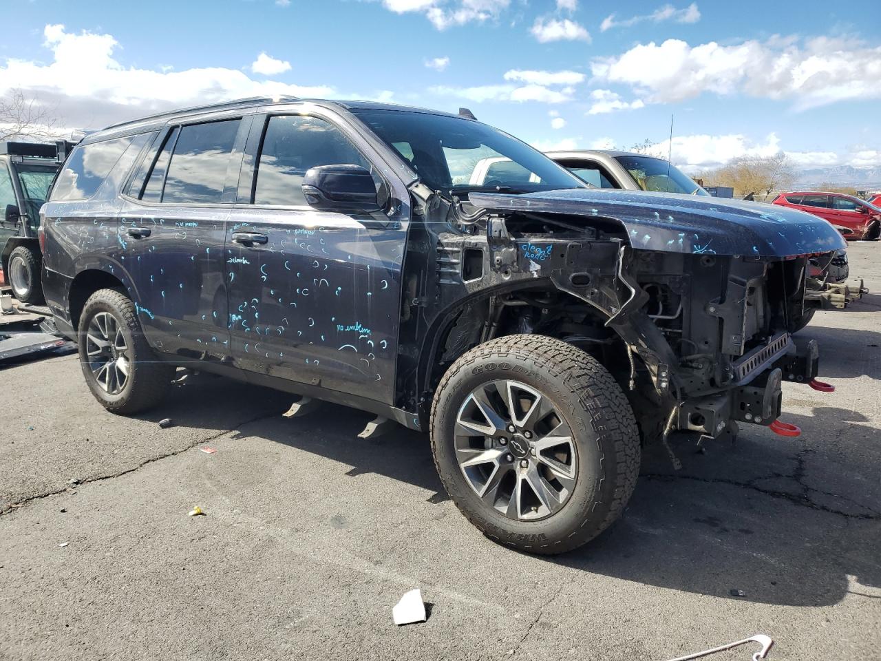 2022 CHEVROLET TAHOE K1500 Z71 VIN:1GNSKPKD0NR319260