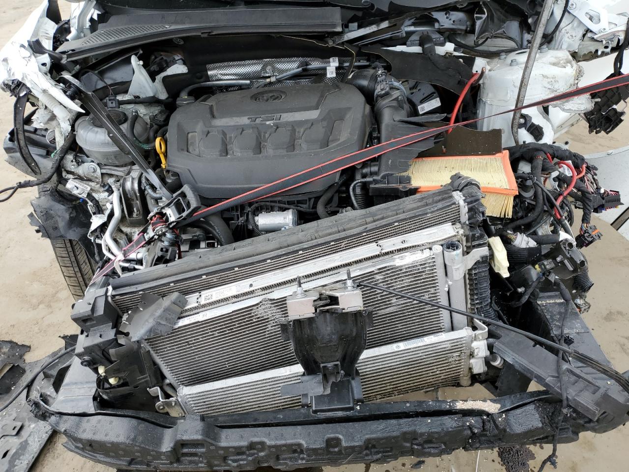 2022 VOLKSWAGEN TIGUAN SE VIN:3VV2B7AX8NM043725