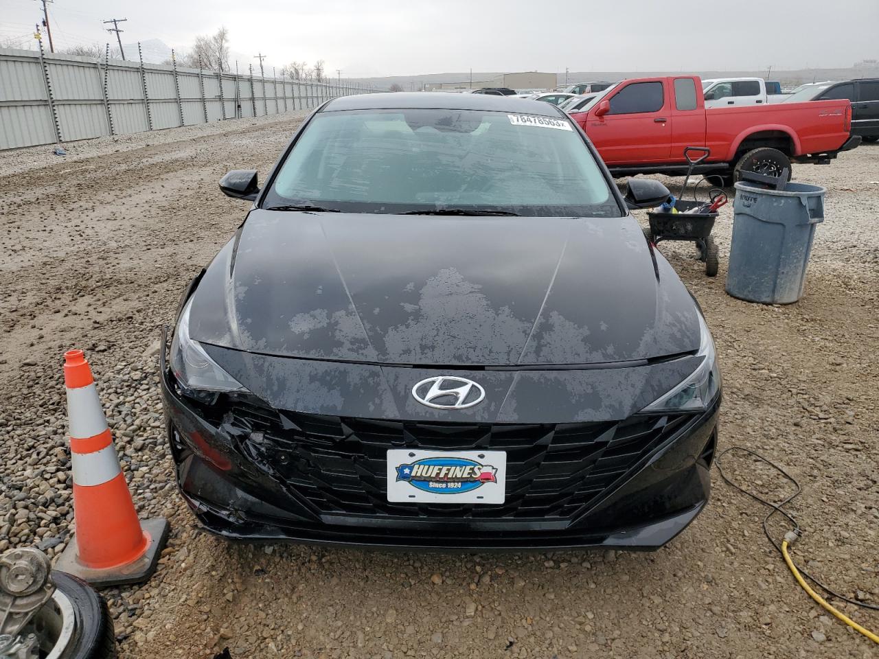 2022 HYUNDAI ELANTRA BLUE VIN:KMHLM4AJ5NU027657