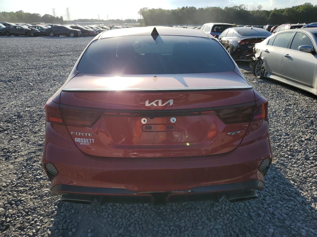 2022 KIA FORTE GT VIN:3KPF44AC7NE486559