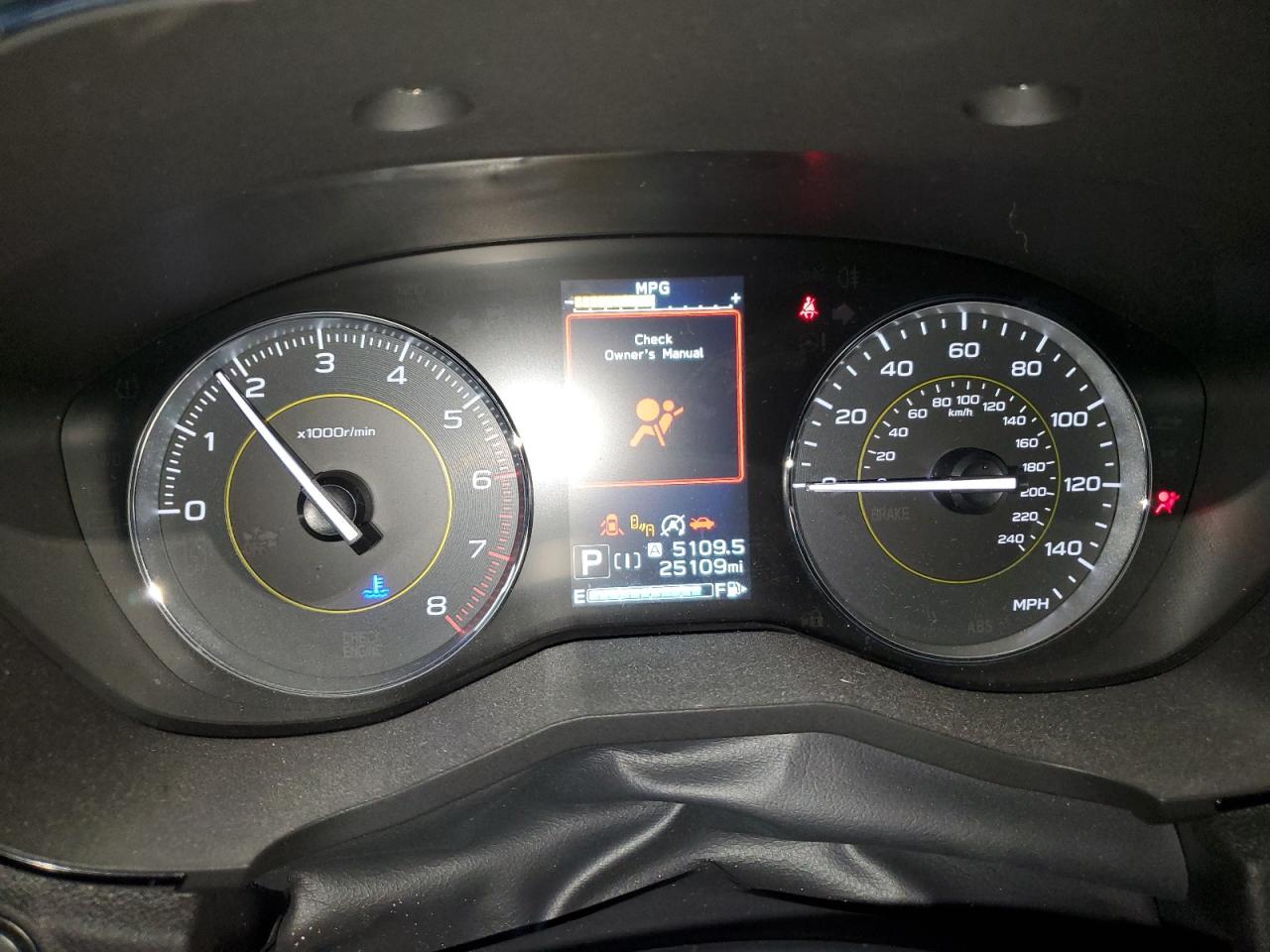 2023 SUBARU CROSSTREK SPORT VIN:JF2GTHSC7PH231244