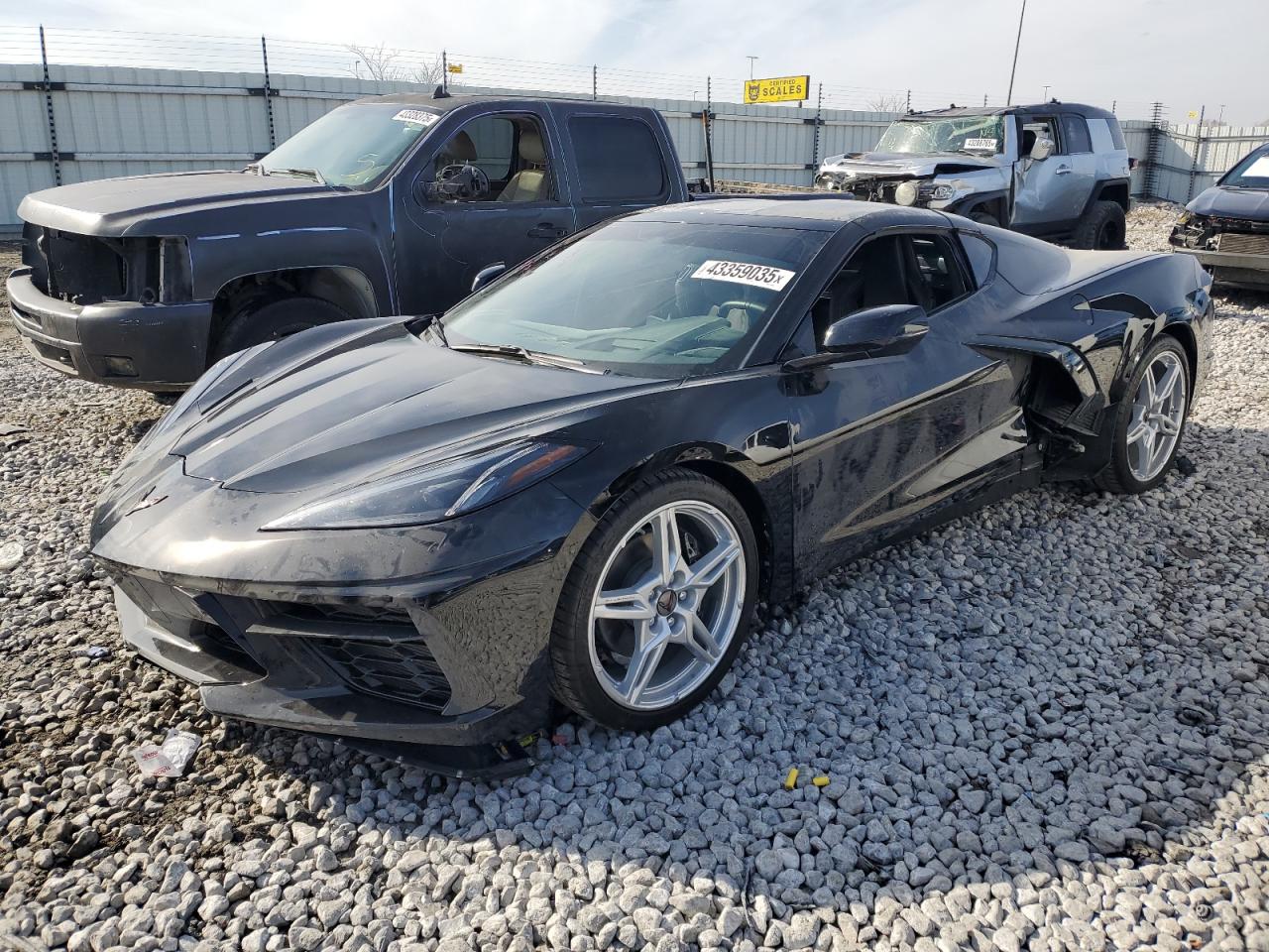 2022 CHEVROLET CORVETTE STINGRAY 2LT VIN:1G1YB2D45N5120398