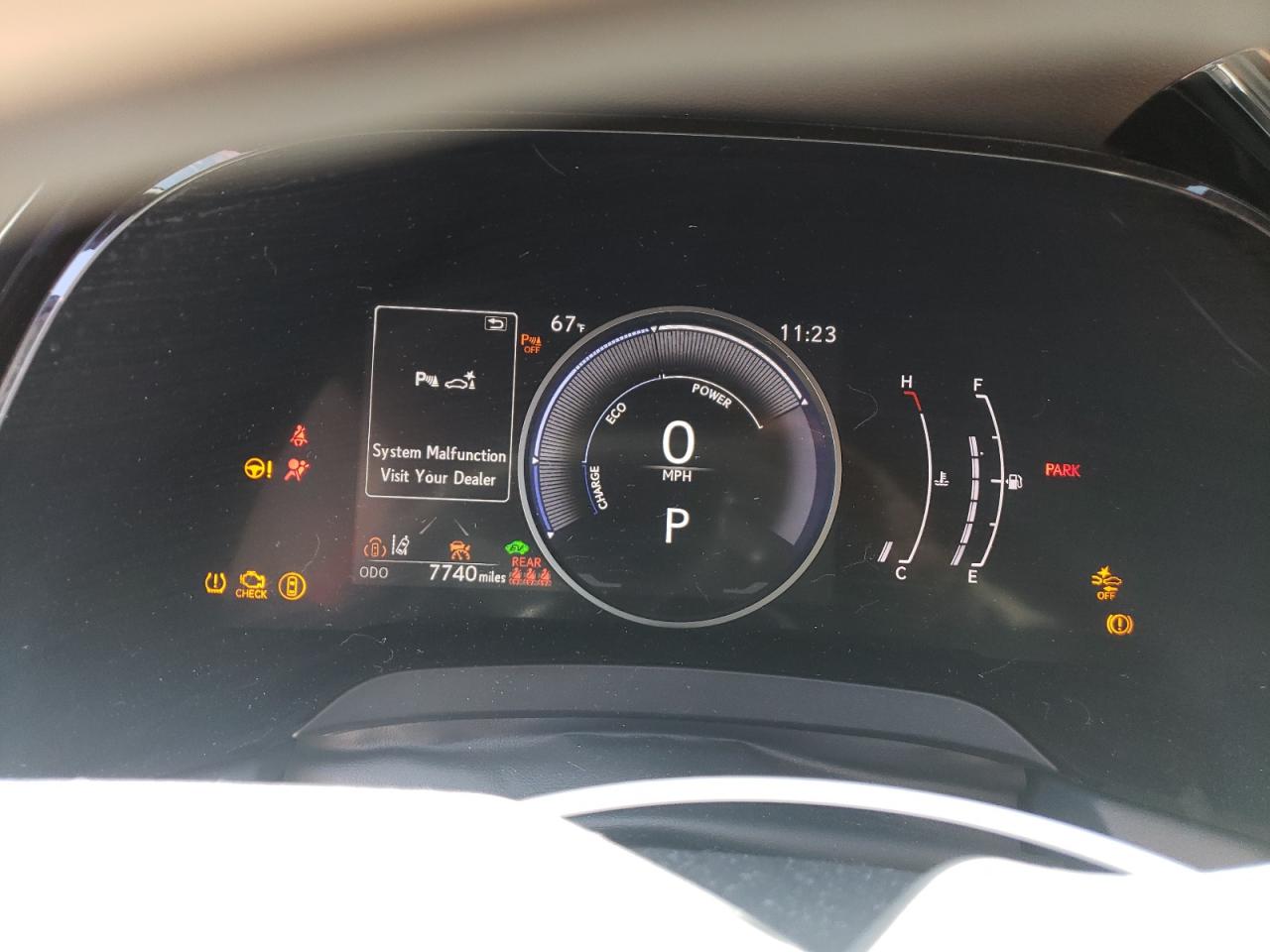 2024 LEXUS RX 350H BASE VIN:2T2BBMCA5RC048221