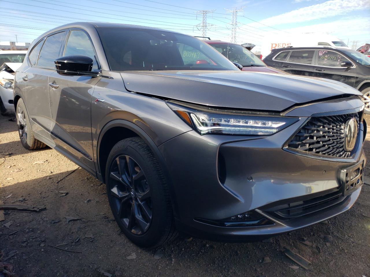 2023 ACURA MDX A-SPEC VIN:5J8YE1H03PL017061