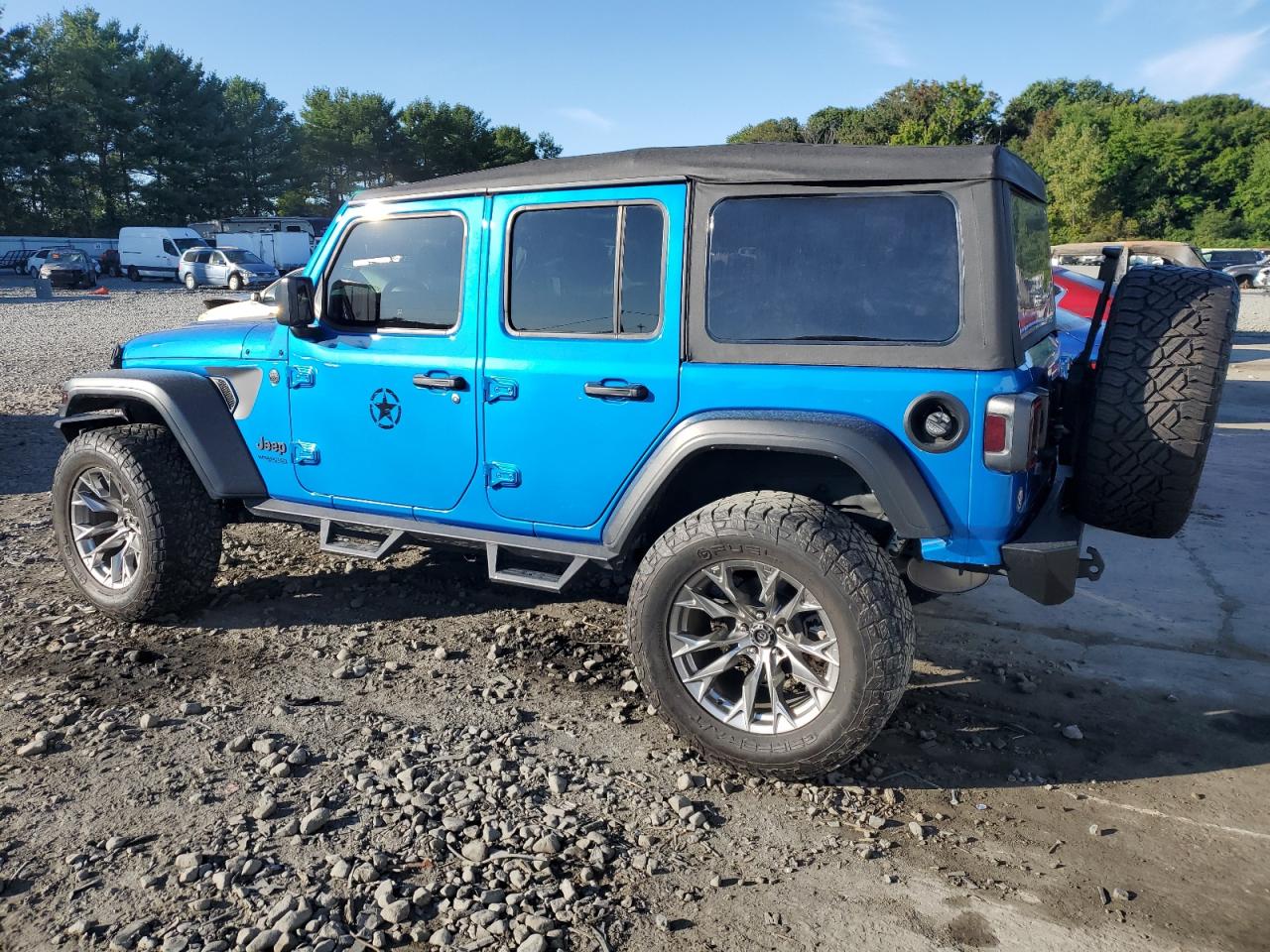 2022 JEEP WRANGLER UNLIMITED SPORT VIN:1C4HJXDG4NW224683
