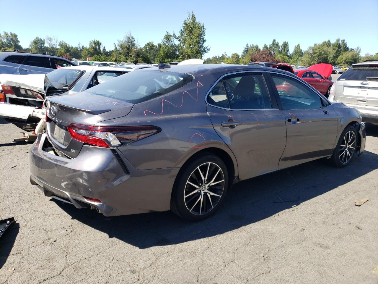 2022 TOYOTA CAMRY SE VIN:4T1G11AK1NU038642