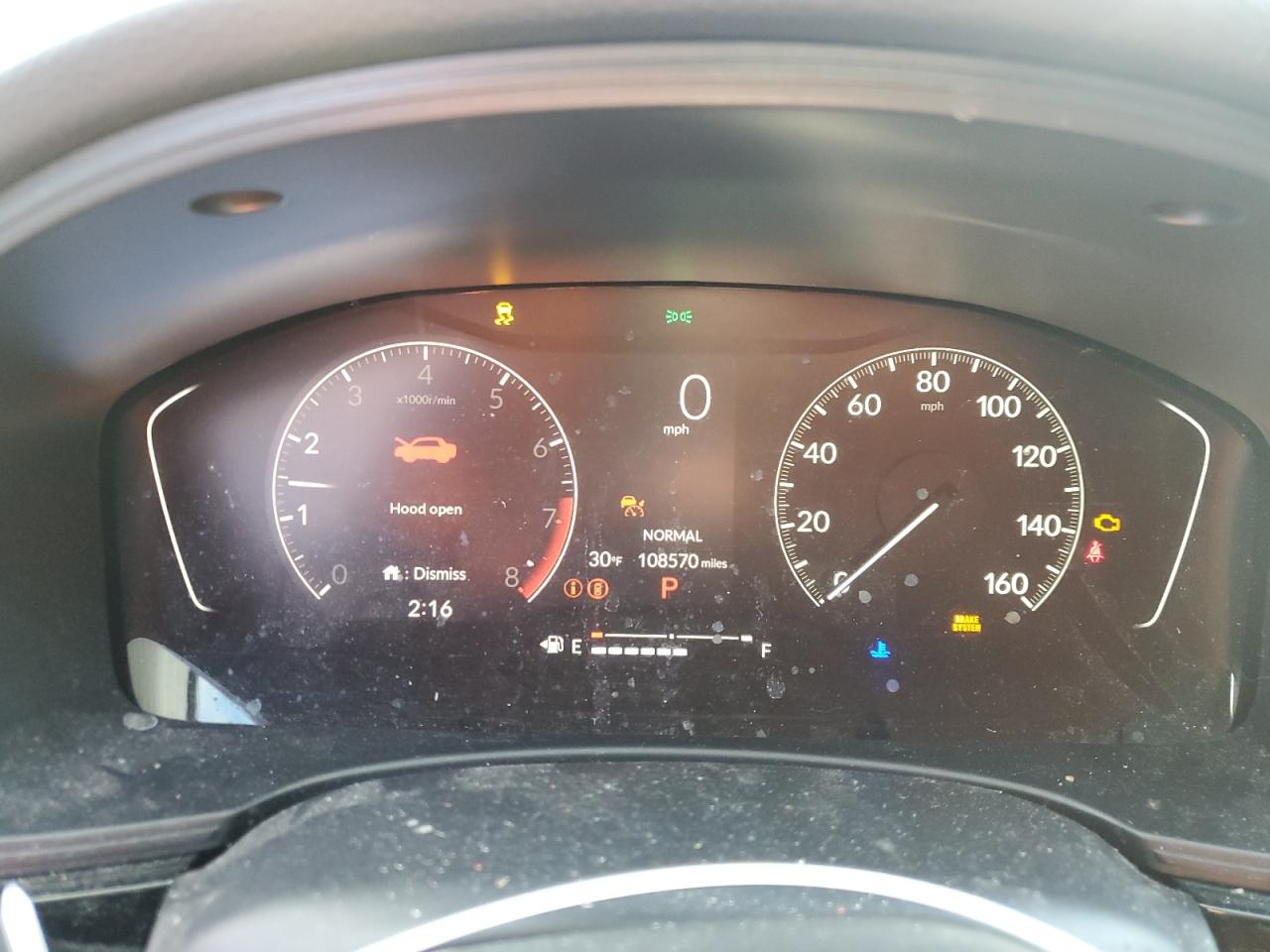 2022 HONDA CIVIC SPORT VIN:2HGFE2F5XNH504893