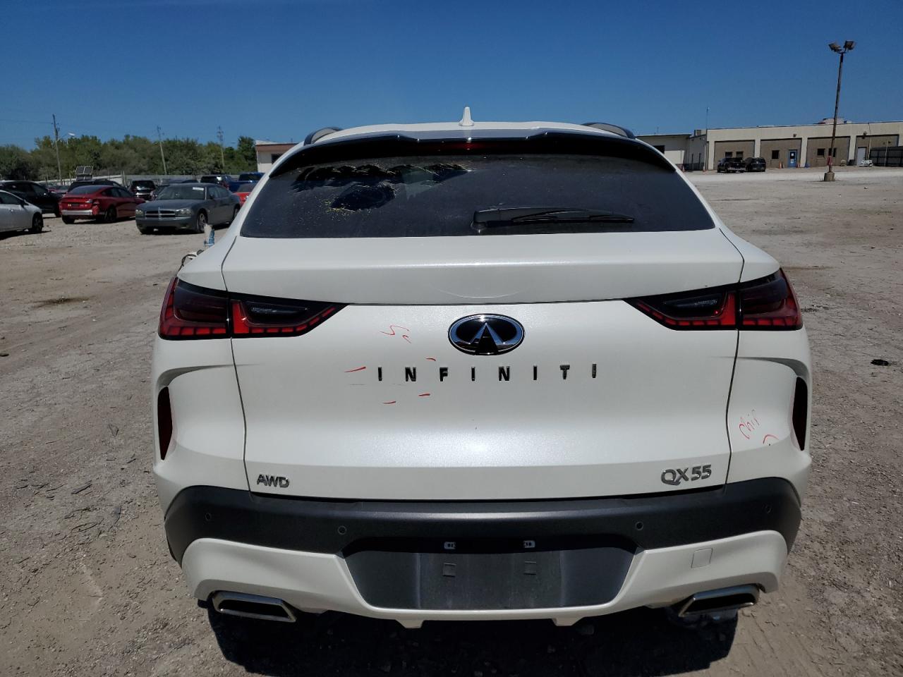 2022 INFINITI QX55 LUXE VIN:3PCAJ5J35NF103527