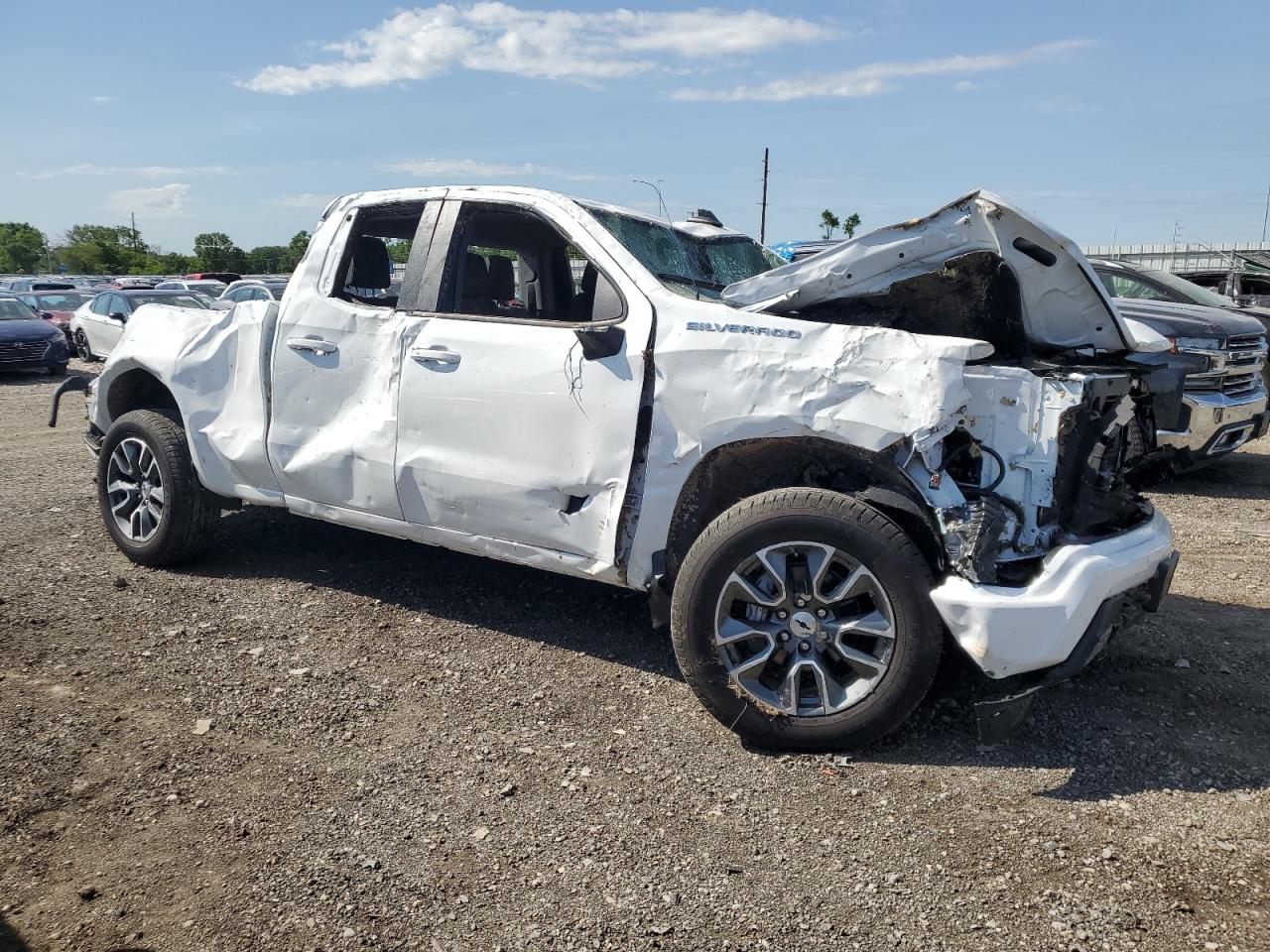 2023 CHEVROLET SILVERADO K1500 RST VIN:1GCRDEEK5PZ321248