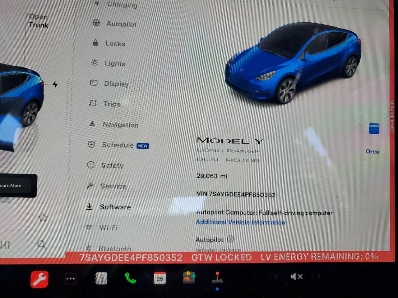 2023 TESLA MODEL Y  VIN:7SAYGDEE4PF850352