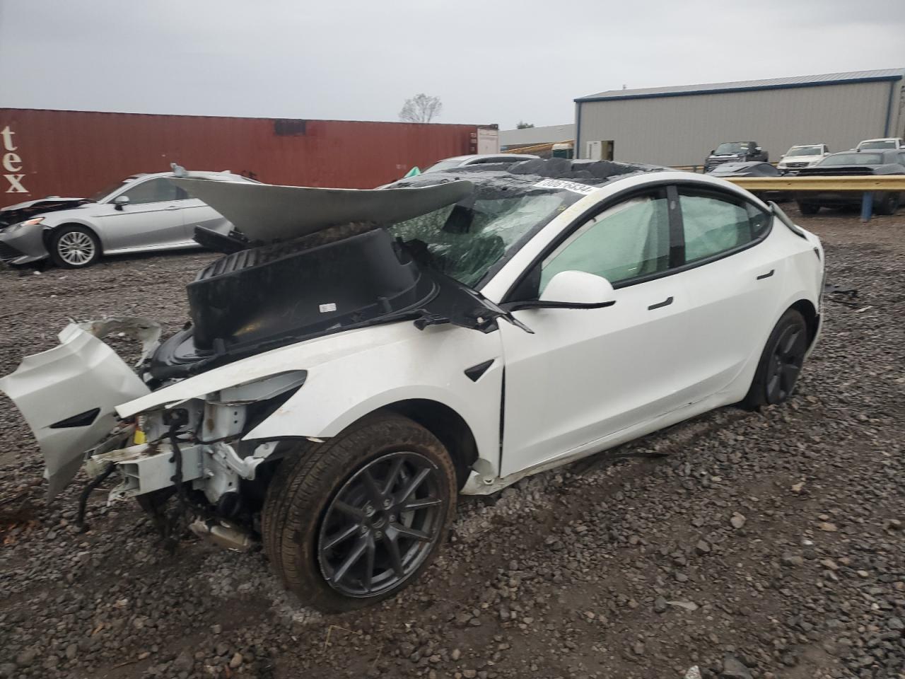 2022 TESLA MODEL 3  VIN:5YJ3E1EA4NF248444