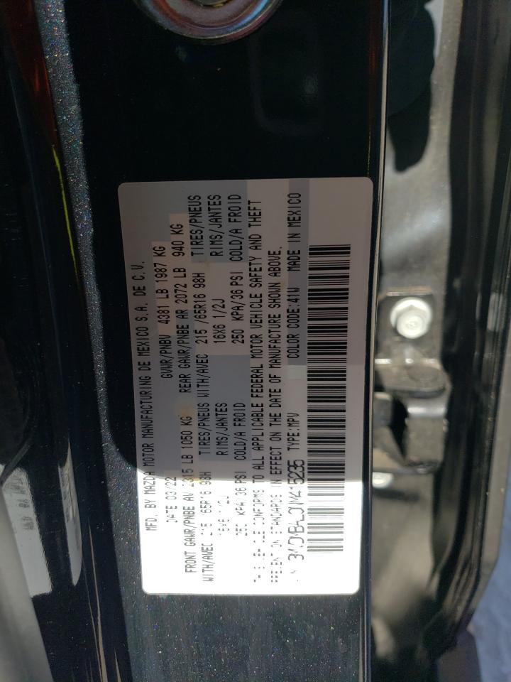2022 MAZDA CX-30  VIN:3MVDMBAL0NM415235