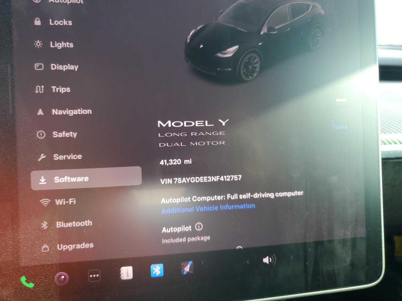 2022 TESLA MODEL Y  VIN:7SAYGDEE3NF412757