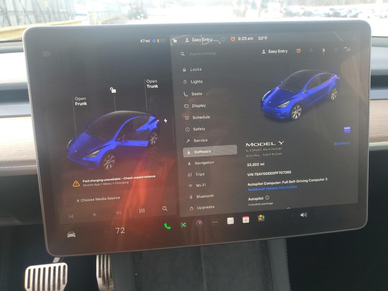 2023 TESLA MODEL Y  VIN:7SAYGDEE0PF707365