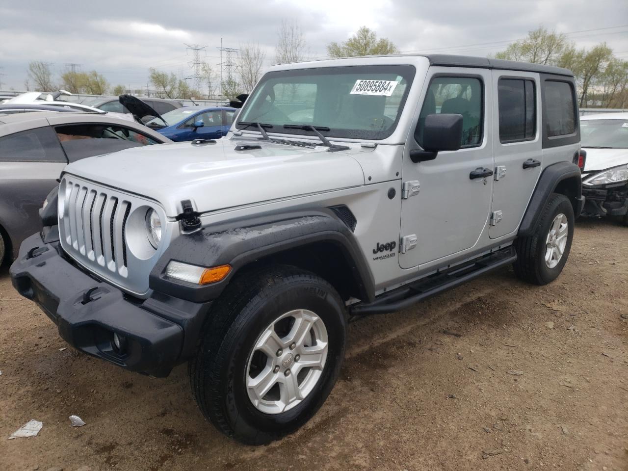 2022 JEEP WRANGLER UNLIMITED SPORT VIN:1C4HJXDG7NW180341