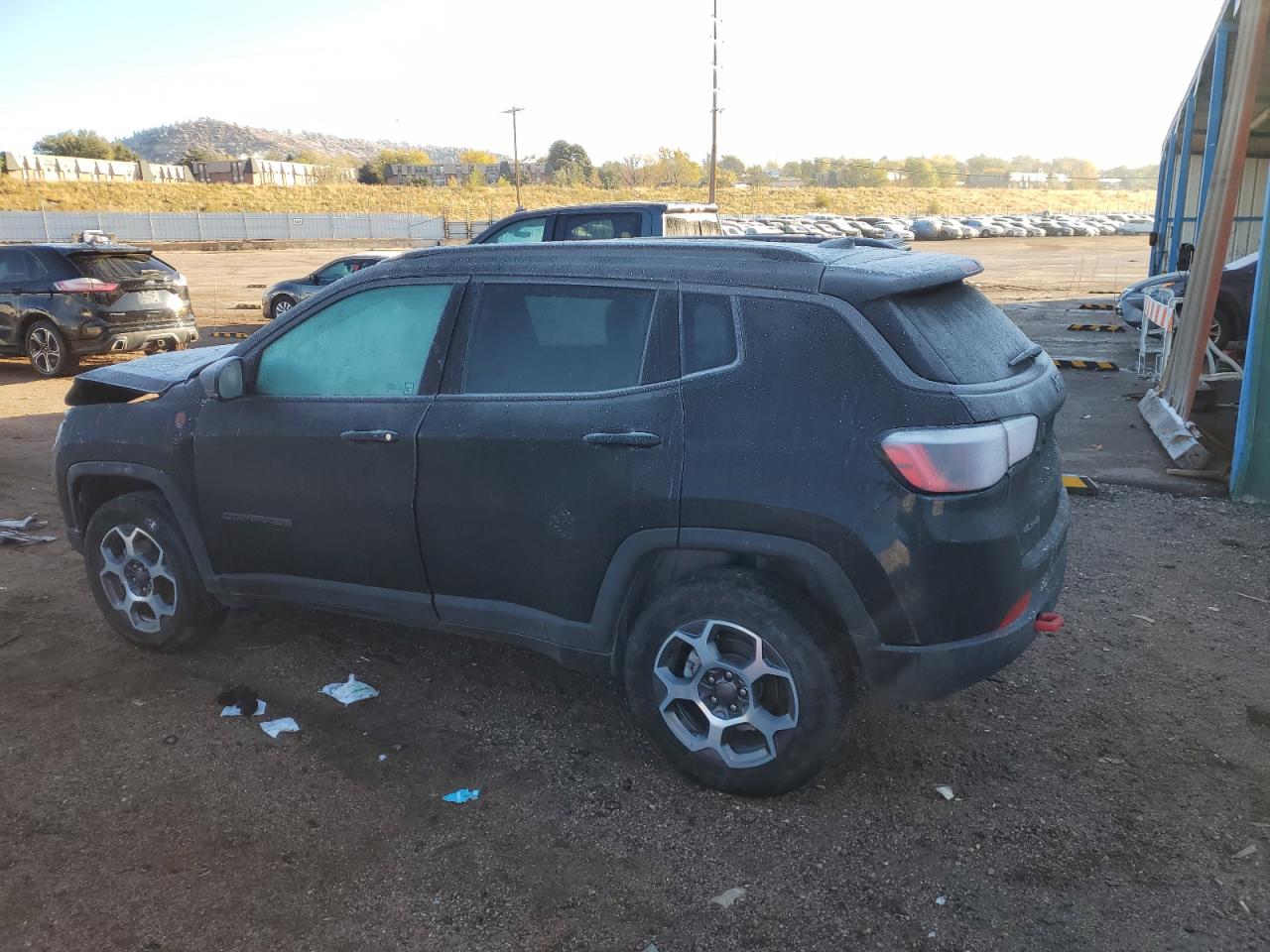 2022 JEEP COMPASS TRAILHAWK VIN:3C4NJDDB7NT130485