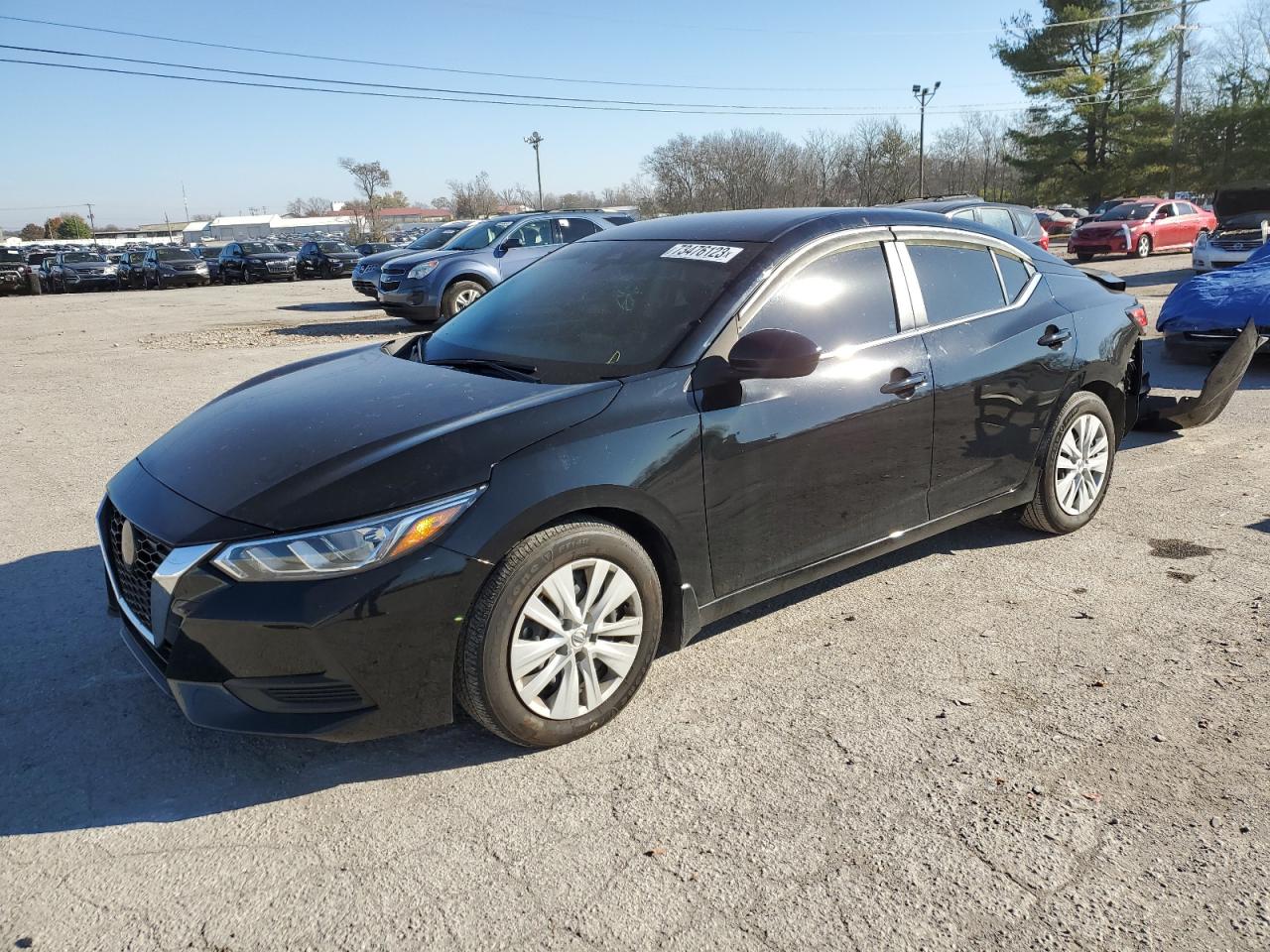2022 NISSAN SENTRA S VIN:3N1AB8BV9NY211381