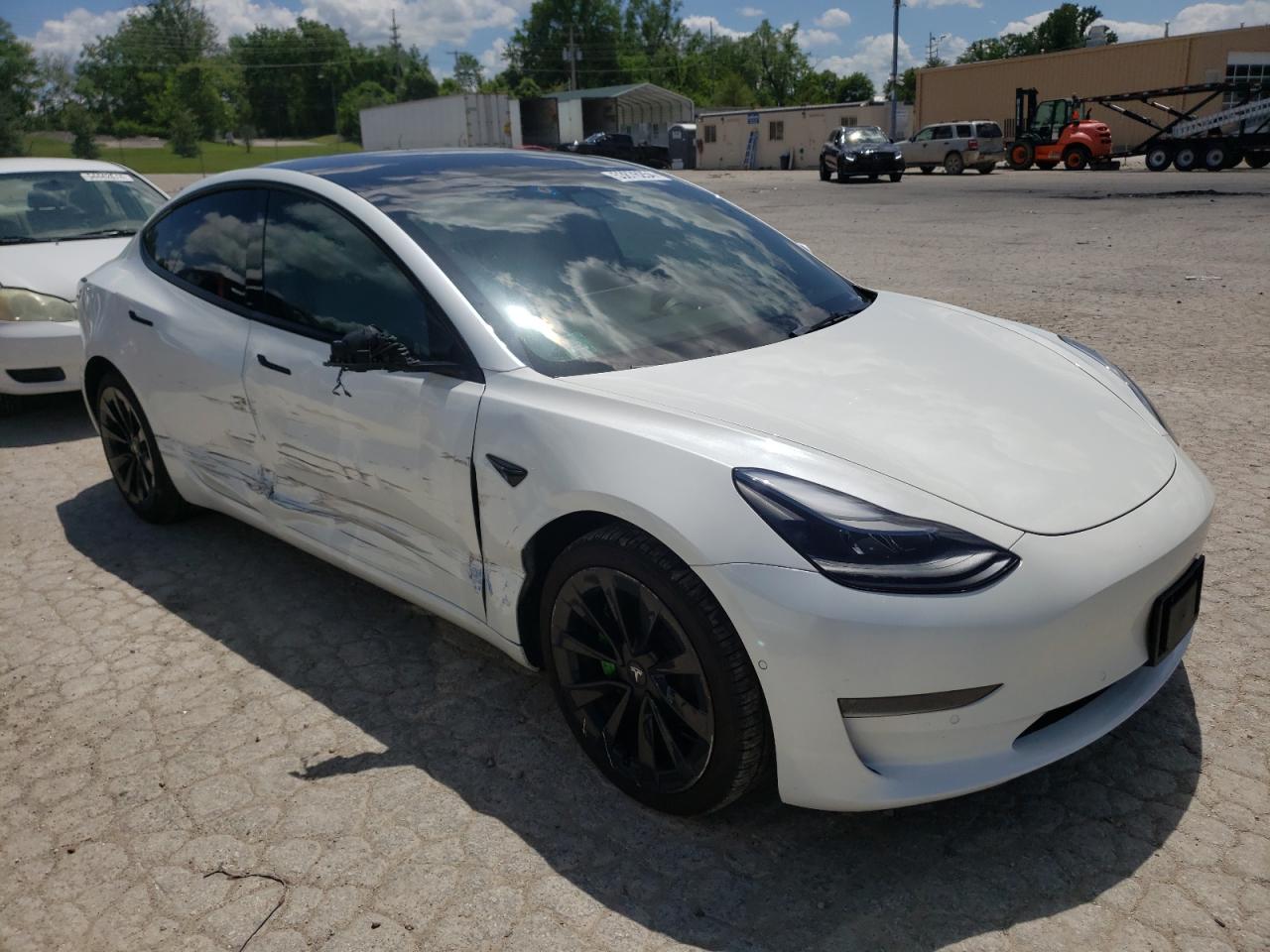 2022 TESLA MODEL 3 VIN:5YJ3E1EA2NF133793