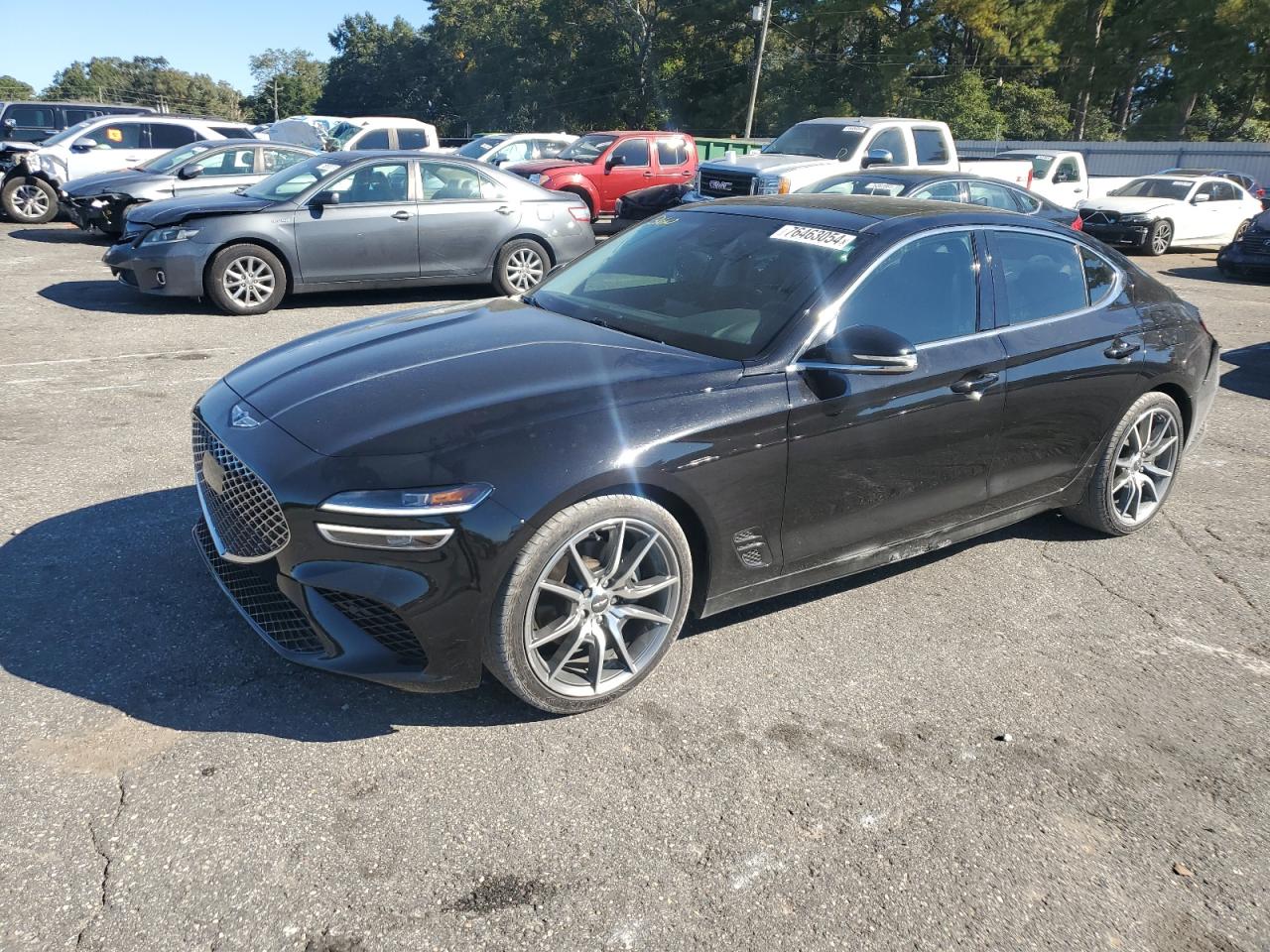 2022 GENESIS G70 BASE VIN:KMTG34TA5NU090183