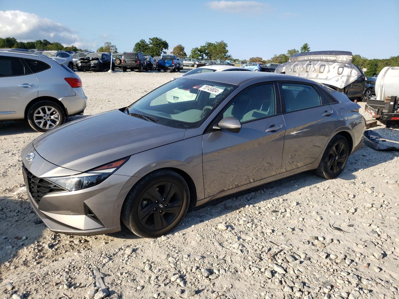 2022 HYUNDAI ELANTRA SEL VIN:KMHLS4AG3NU288862