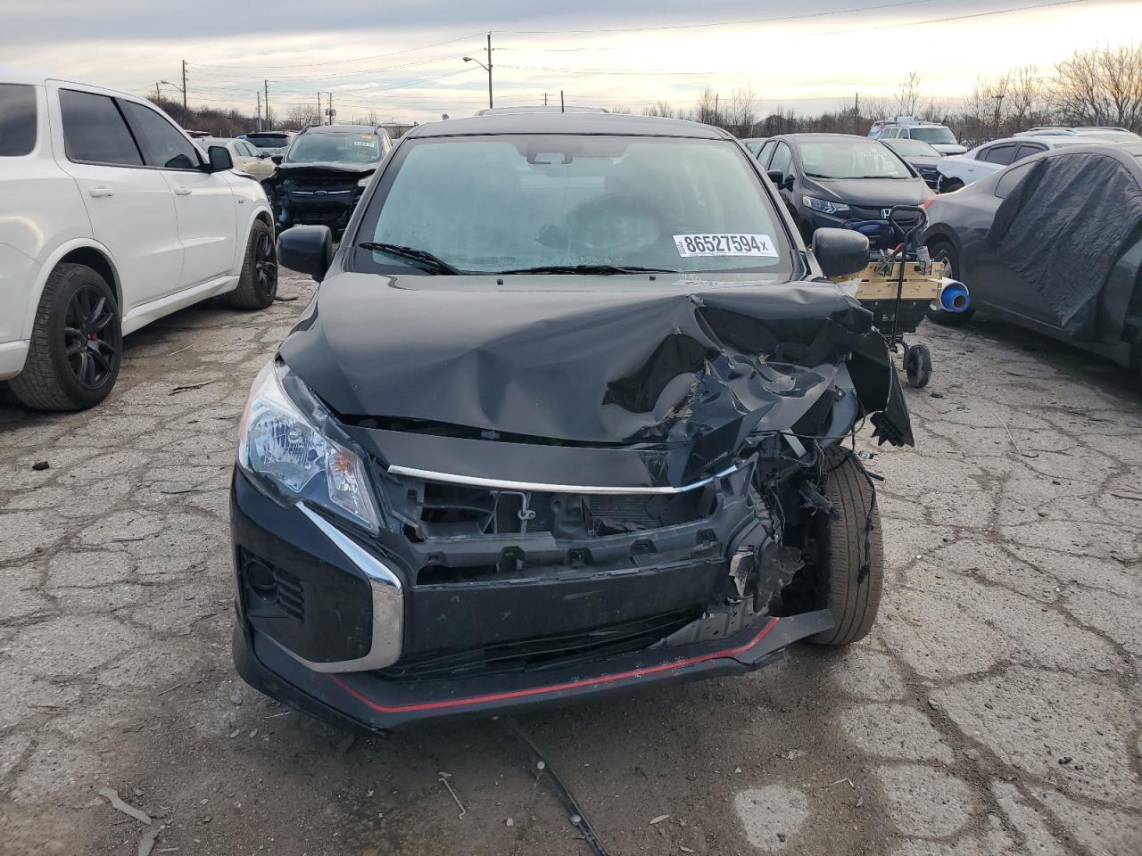 2022 MITSUBISHI MIRAGE ES VIN:ML32AUHJ3NH007725