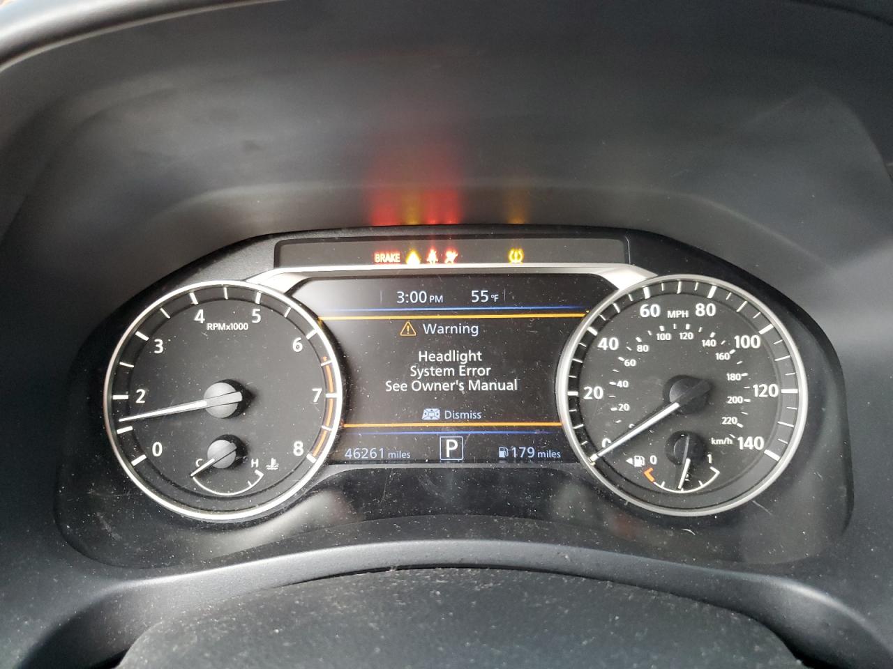 2022 NISSAN ALTIMA SR VIN:1N4BL4CV9NN345381