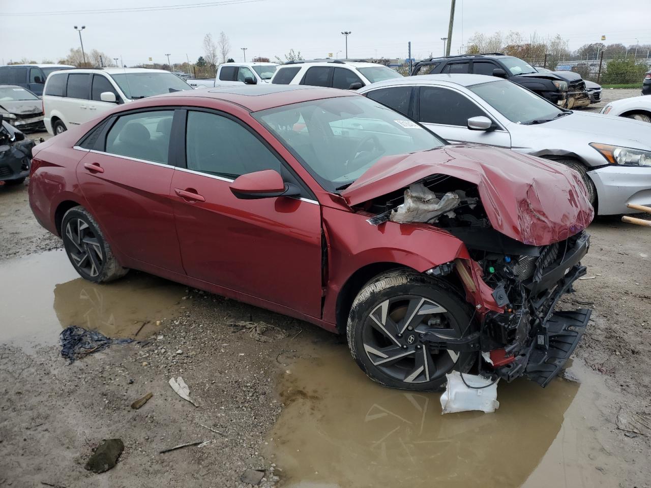 2024 HYUNDAI ELANTRA SEL VIN:KMHLS4DG1RU650365
