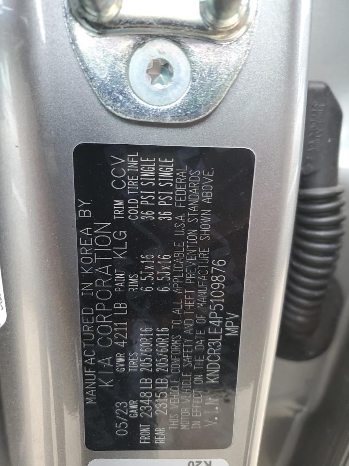 2023 KIA NIRO EX VIN:KNDCR3LE4P5109876