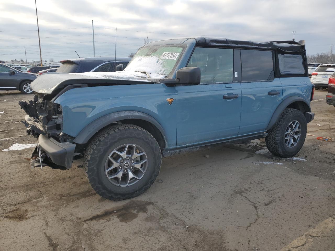 2022 FORD BRONCO BASE VIN:1FMEE5DH8NLA89385