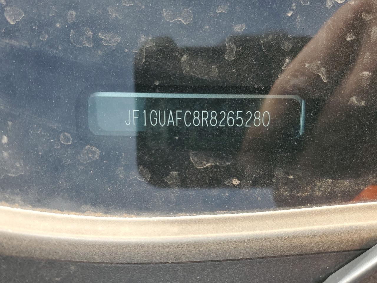 2024 SUBARU IMPREZA SPORT VIN:JF1GUAFC8R8265280