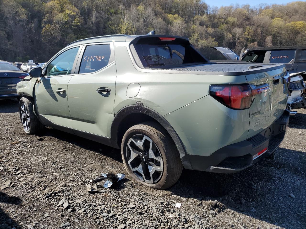 2022 HYUNDAI SANTA CRUZ LIMITED VIN:5NTJEDAF8NH004521