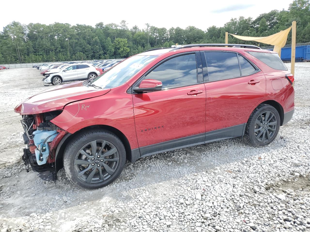 2022 CHEVROLET EQUINOX RS VIN:3GNAXMEV0NS154565