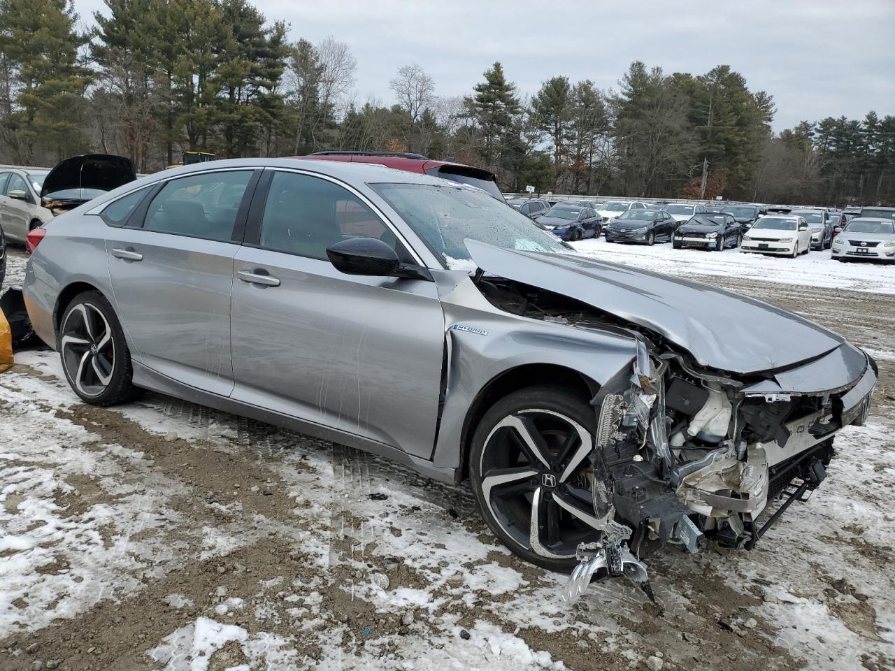 2022 HONDA ACCORD HYBRID SPORT VIN:1HGCV3F28NA015874