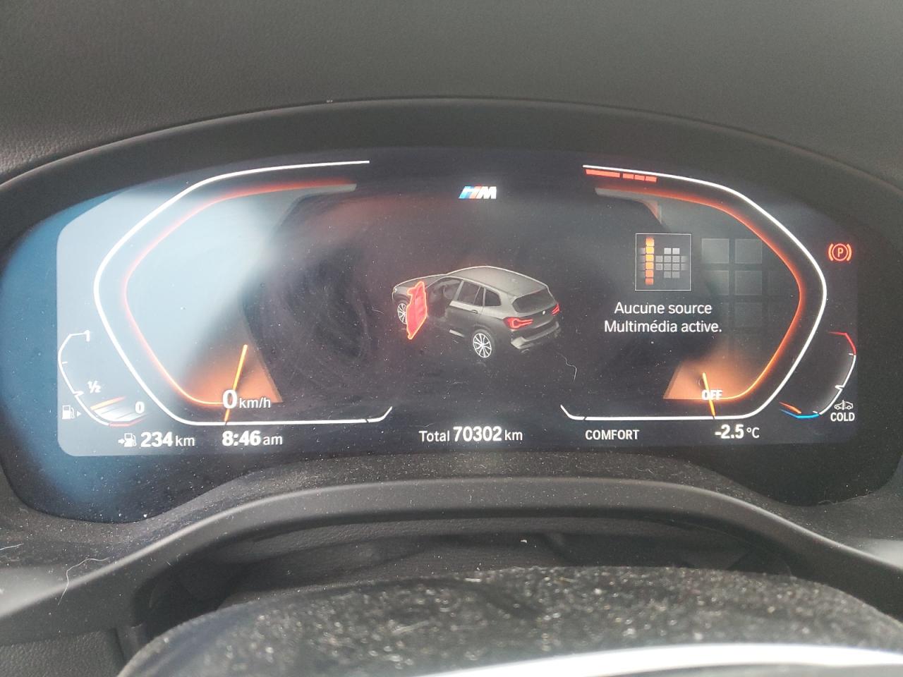 2022 BMW X3 XDRIVE30I VIN:5UX53DP06N9J29534