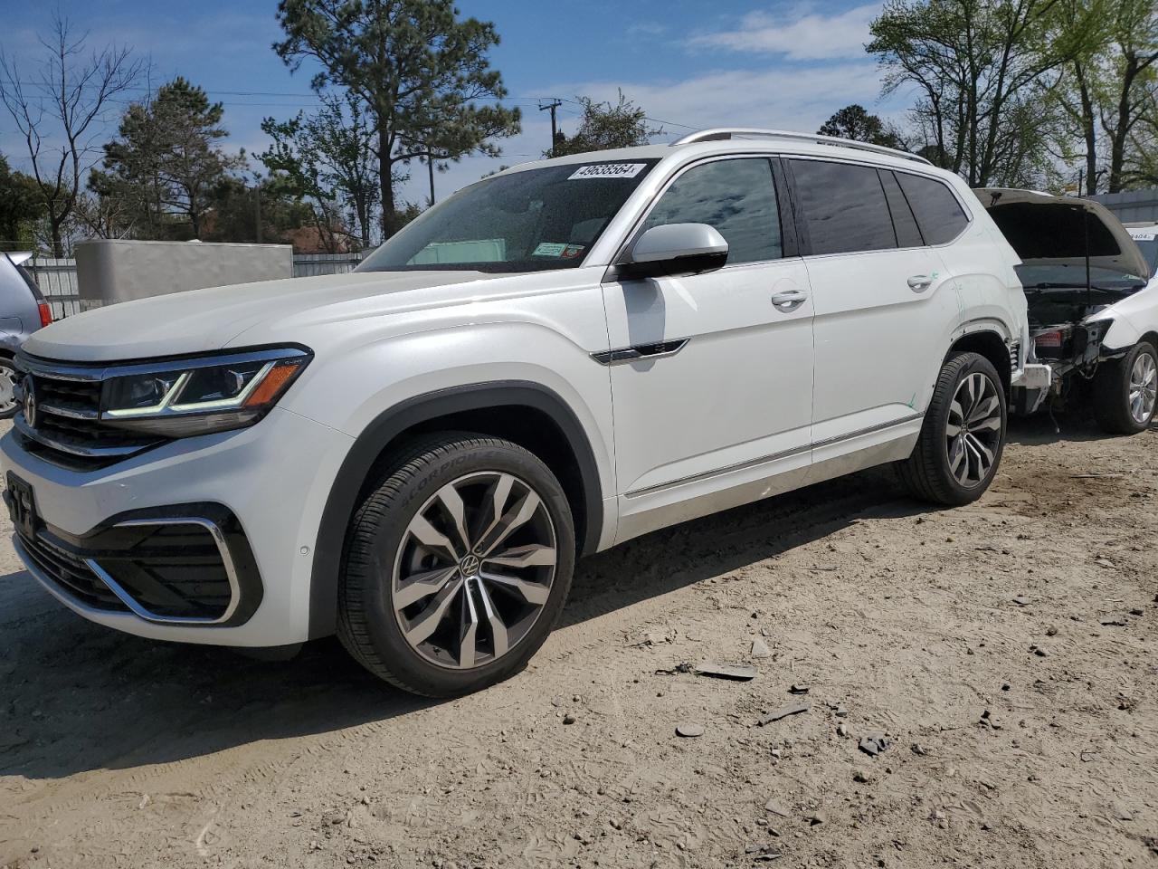 2022 VOLKSWAGEN ATLAS SEL PREMIUM R-LINE VIN:1V2FR2CA6NC538612