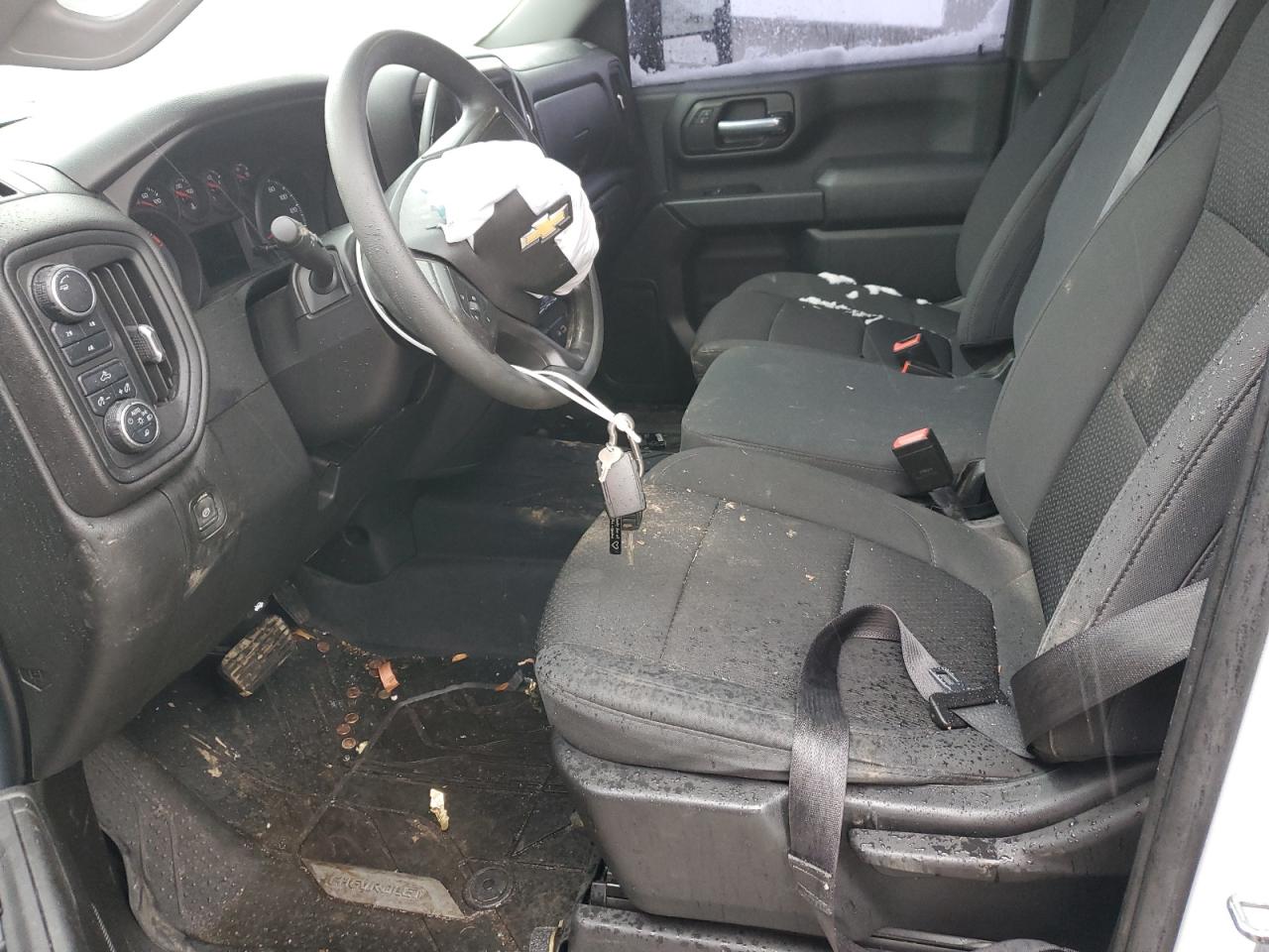 2022 CHEVROLET SILVERADO K2500 CUSTOM VIN:1GC4YMEY1NF104744