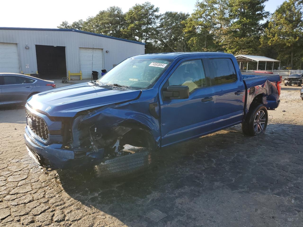 2022 FORD F150 SUPERCREW VIN:1FTFW1E54NFC38800