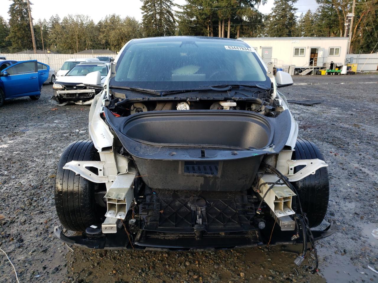 2022 TESLA MODEL Y  VIN:7SAYGDEE5NF345109