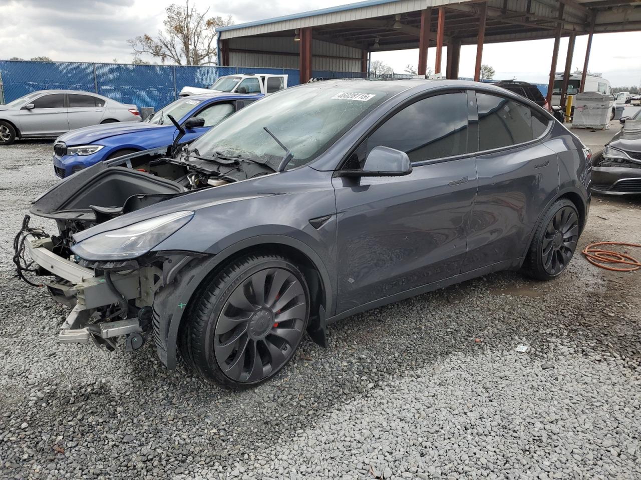 2022 TESLA MODEL Y  VIN:7SAYGDEF5NF376840
