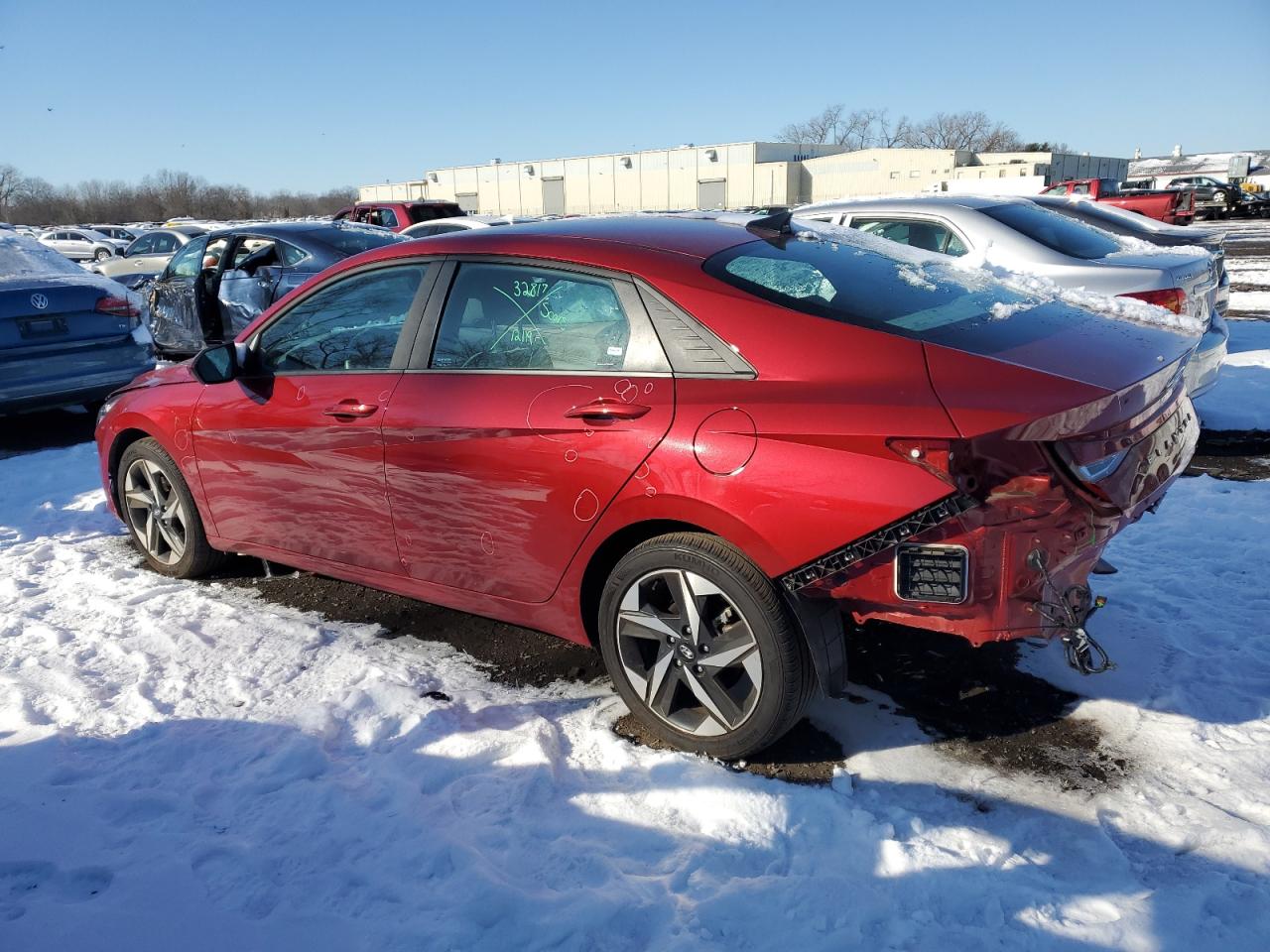 2023 HYUNDAI ELANTRA SEL VIN:KMHLS4AG1PU603693