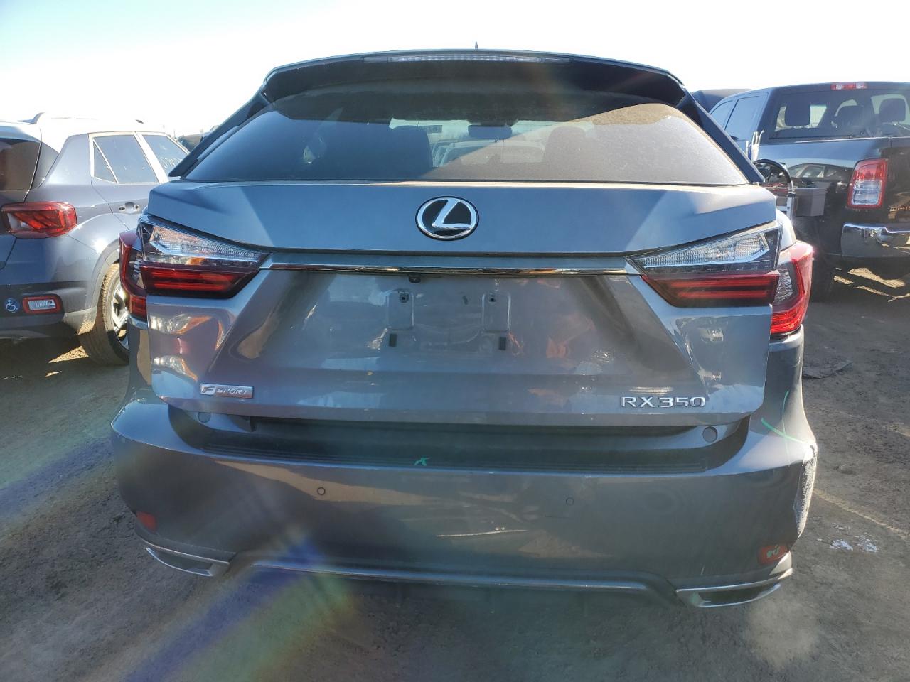 2022 LEXUS RX 350 F SPORT VIN:2T2SZMDA3NC360820
