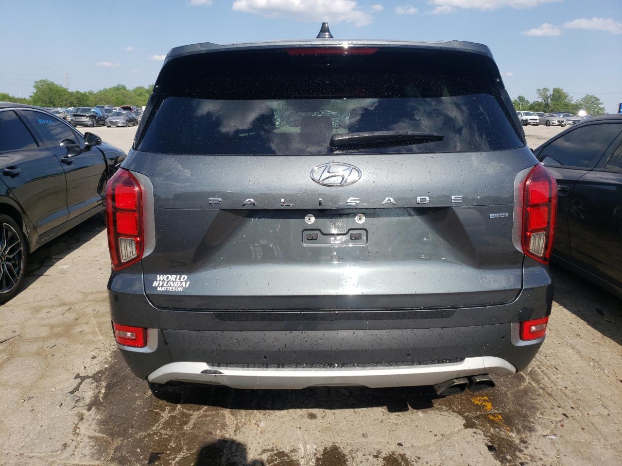 2022 HYUNDAI PALISADE SEL VIN:KM8R4DHE1NU430070